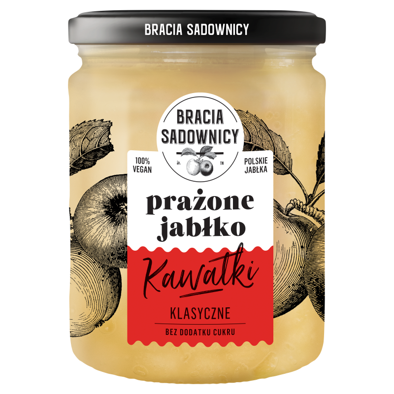 BRACIA SADOWNICY Jabłka prażone klasyczne (kawałki)