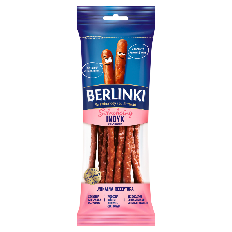 Berlinki Kabanosy Berlinki Indyk frisco.pl