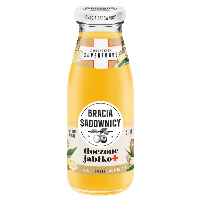 BRACIA SADOWNICY Tłoczone jabłko + Imbir