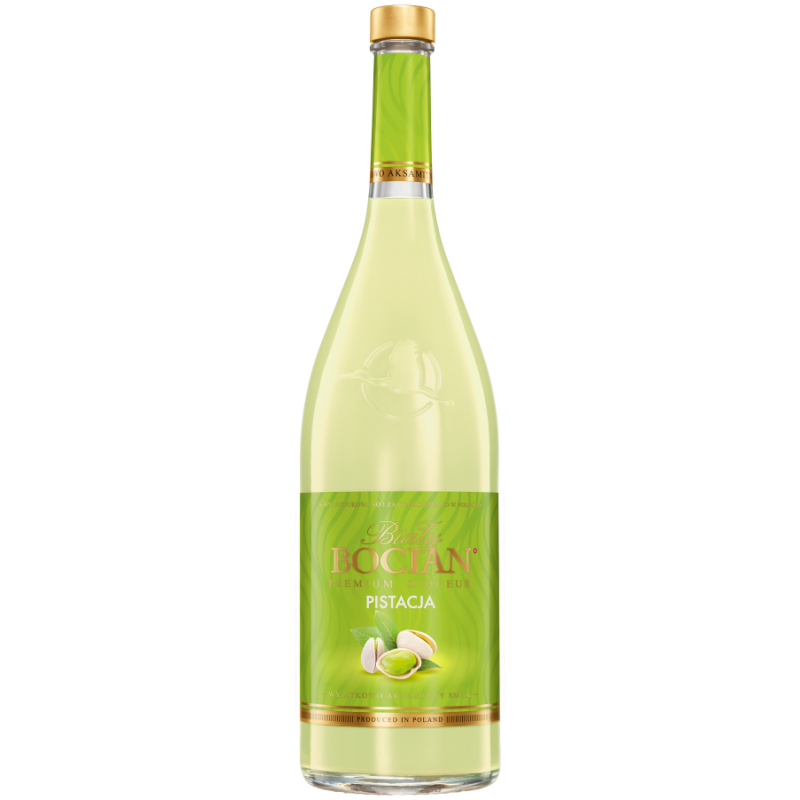 BIAŁY BOCIAN Likier Pistacja
