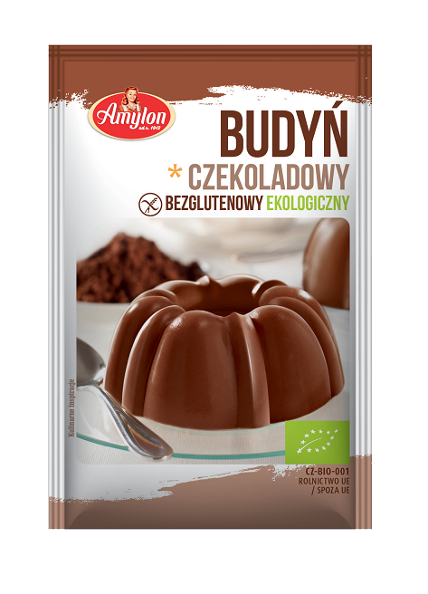 AMYLON Budyń czekoladowy bezglutenowy BIO frisco.pl