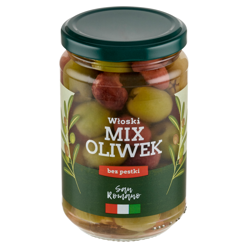 SAN ROMANO Włoski MIX Oliwek bez pestki