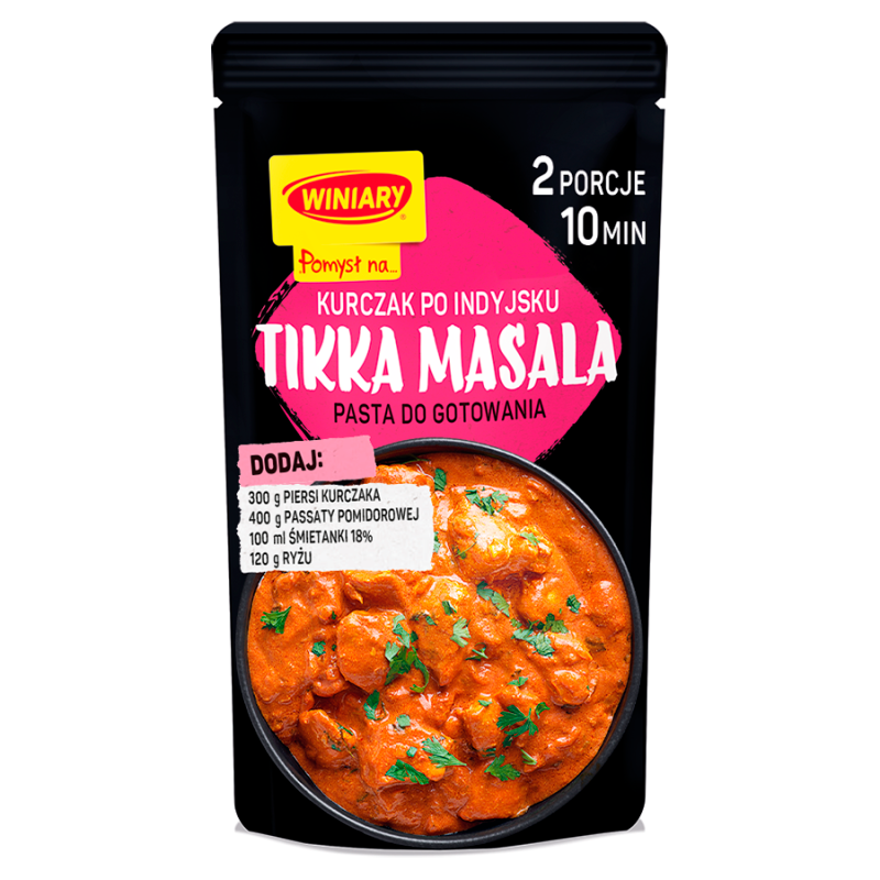 WINIARY Kurczak po indyjsku Tikka Masala - pasta do smażenia frisco.pl