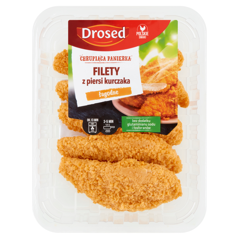 DROSED Filety z piersi kurczaka panierowane