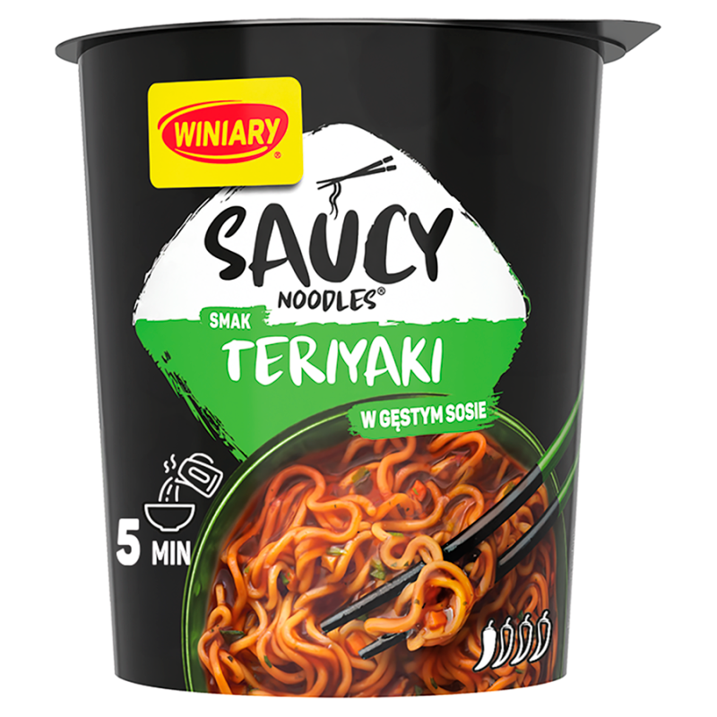 WINIARY Street Food Nudle smak klasyczny teriayki