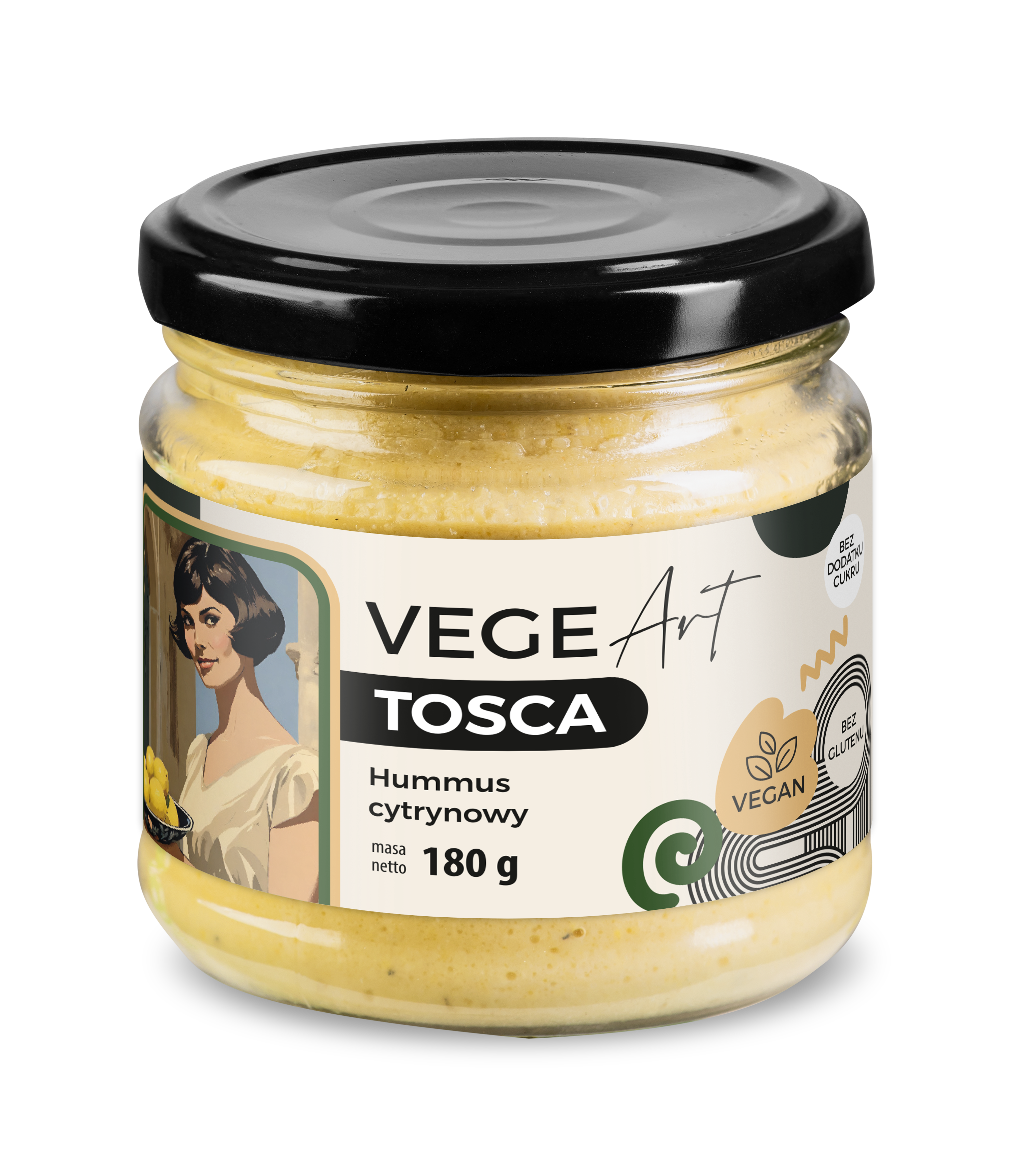 VEGE ART Tosca - hummus cytrynowy