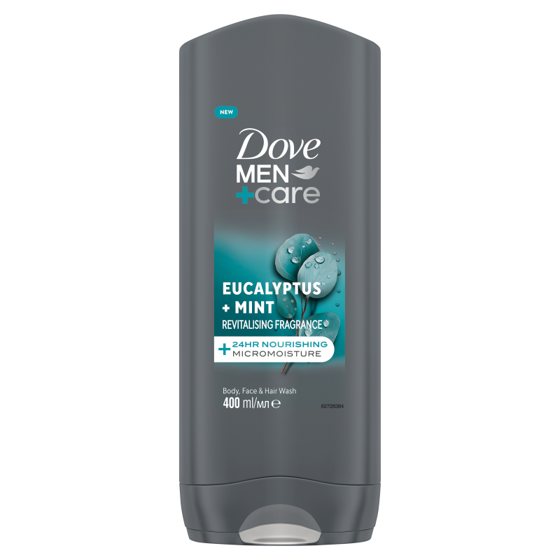 DOVE MEN + CARE Żel pod prysznic Eucalyptus+Mint 3 w 1