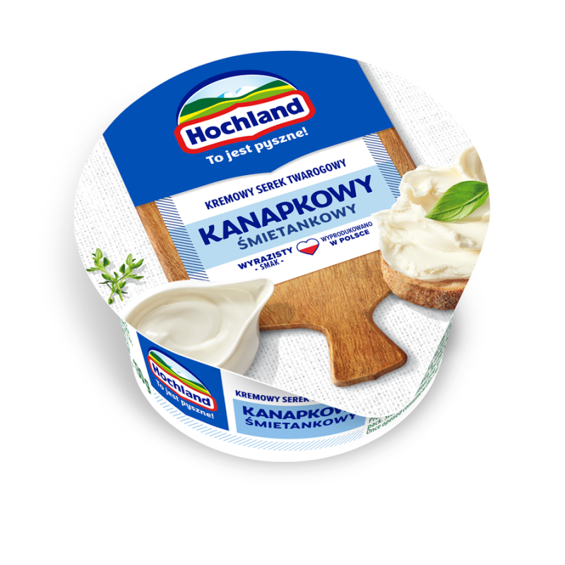 HOCHLAND Kanapkowy Ser twarogowy śmietankowy frisco.pl