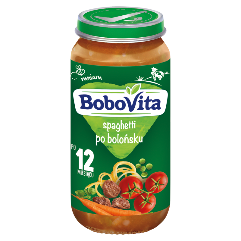BOBOVITA Obiadek Junior Spaghetti po bolońsku 1-3 lata frisco.pl