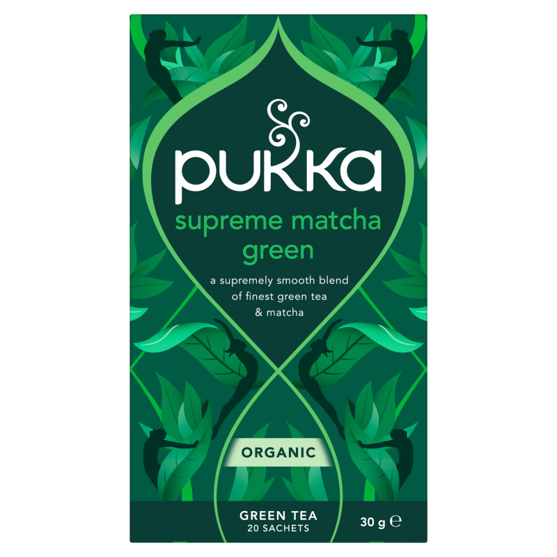PUKKA Herbata zielona z Matcha BIO 20 torebek (saszetki)