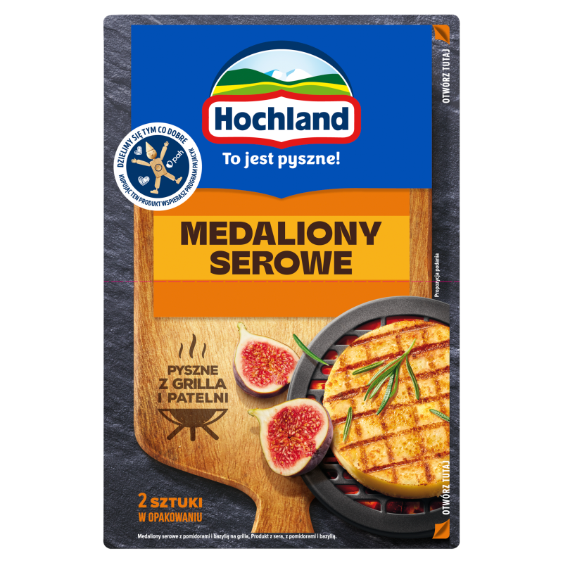 HOCHLAND Medalion serowy na grilla 2x60g frisco.pl