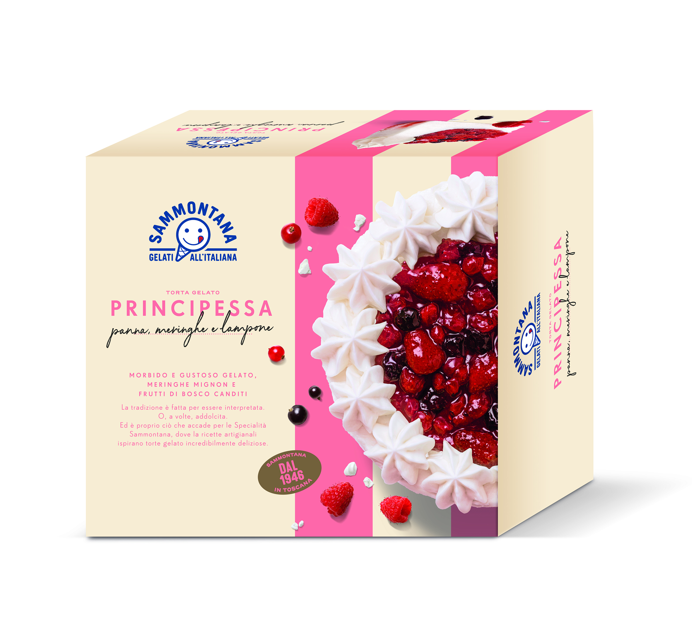 SAMMONTANA Tort lodowy principessa