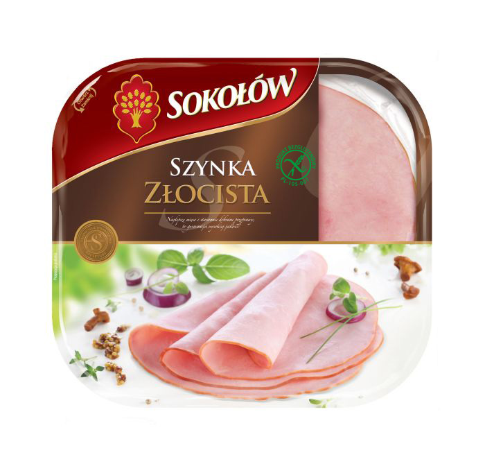 SOKOŁÓW Szynka Złocista - plastry frisco.pl