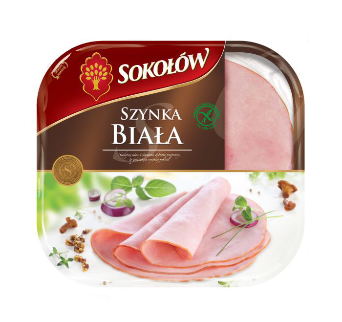 SOKOŁÓW Szynka Biała - plastry