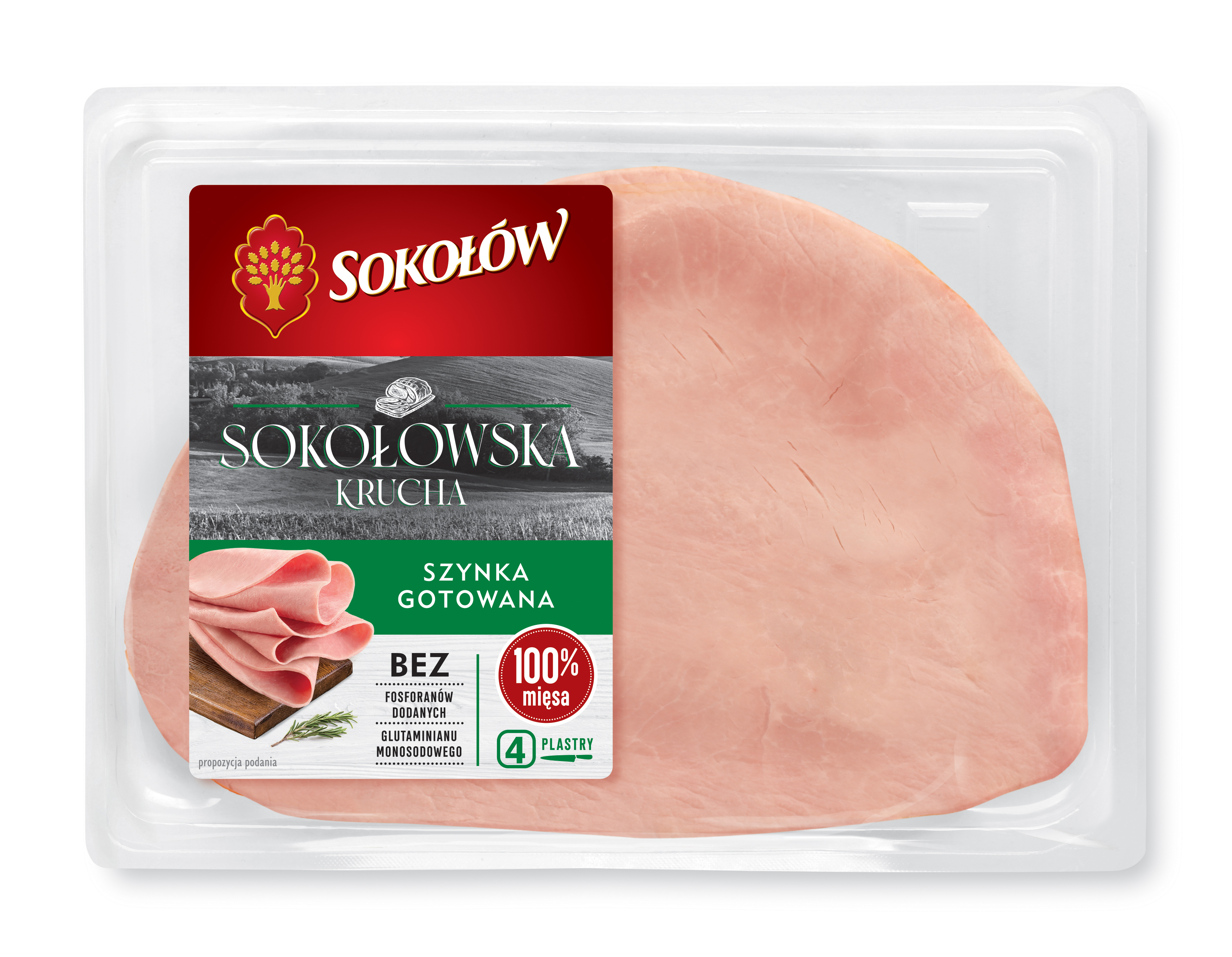 SOKOŁÓW Sokołowska Krucha szynka gotowana