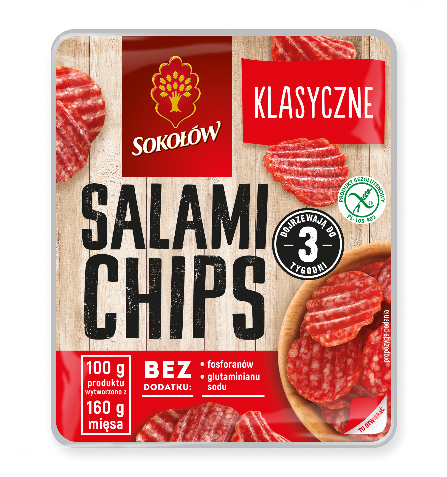 SOKOŁÓW Salami chips klasyczne frisco.pl
