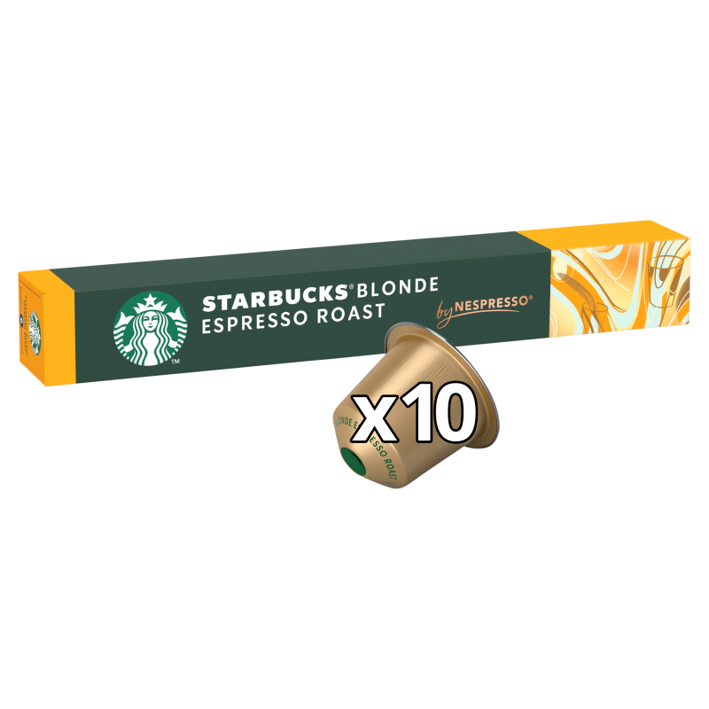 STARBUCKS Nespresso Blonde Espresso Roast (10 kapsułek)