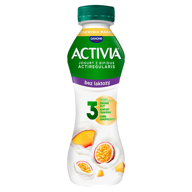 Activia Drink Jogurt marakuja brzoskwinia bez laktozy frisco.pl