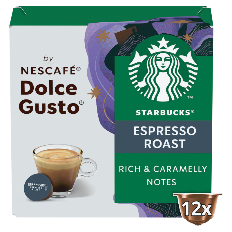 STARBUCKS Dolce Gusto Espresso Roast (12 kapsułek)