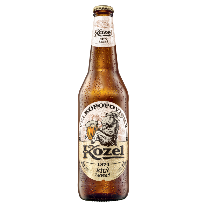 KOZEL Bily Lehky Piwo jasne (cena zawiera 1 zł kaucji za butelkę)