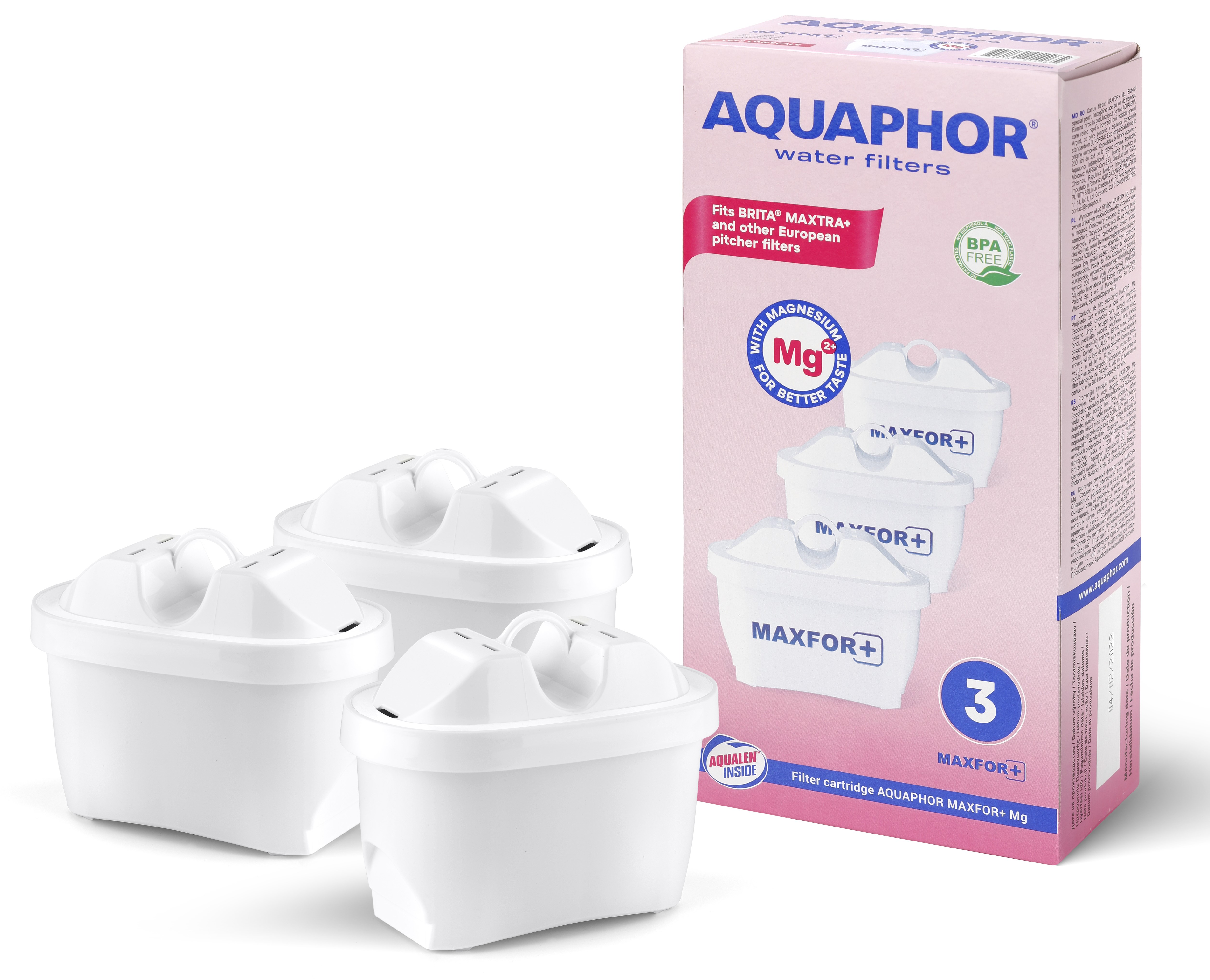 AQUAPHOR Wkład Aquaphor Maxfor Plus Magnezowy 3 szt.