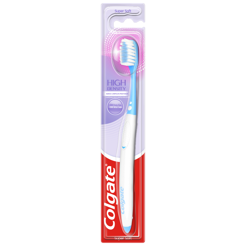 COLGATE High Density Szczoteczka do zębów supermiękka Gum Care White