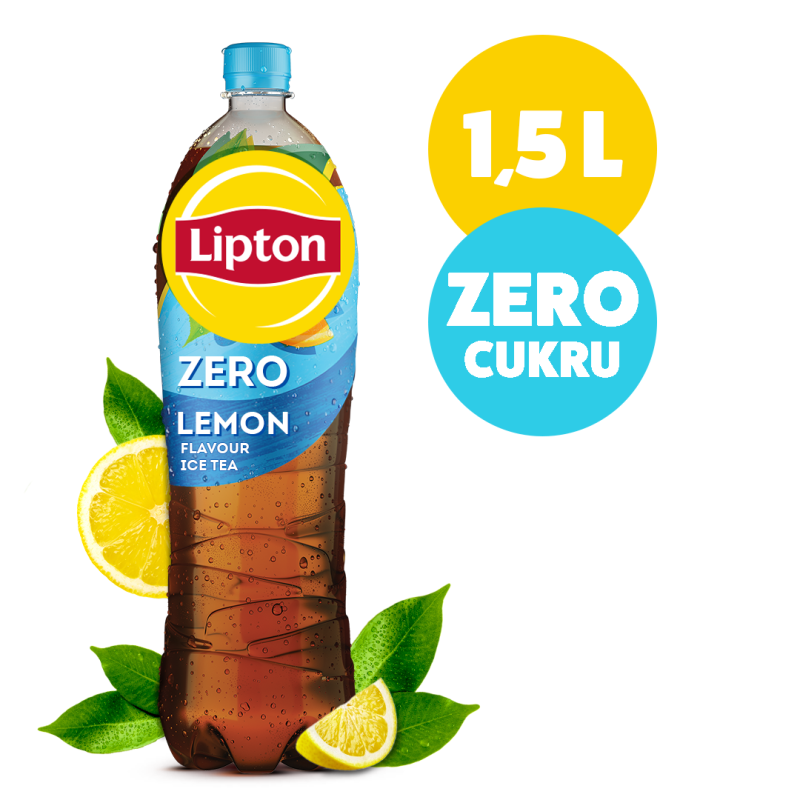 LIPTON ICE TEA ZERO Napój o smaku cytrynowym z ekstraktem z czarnej herbaty bez cukru frisco.pl