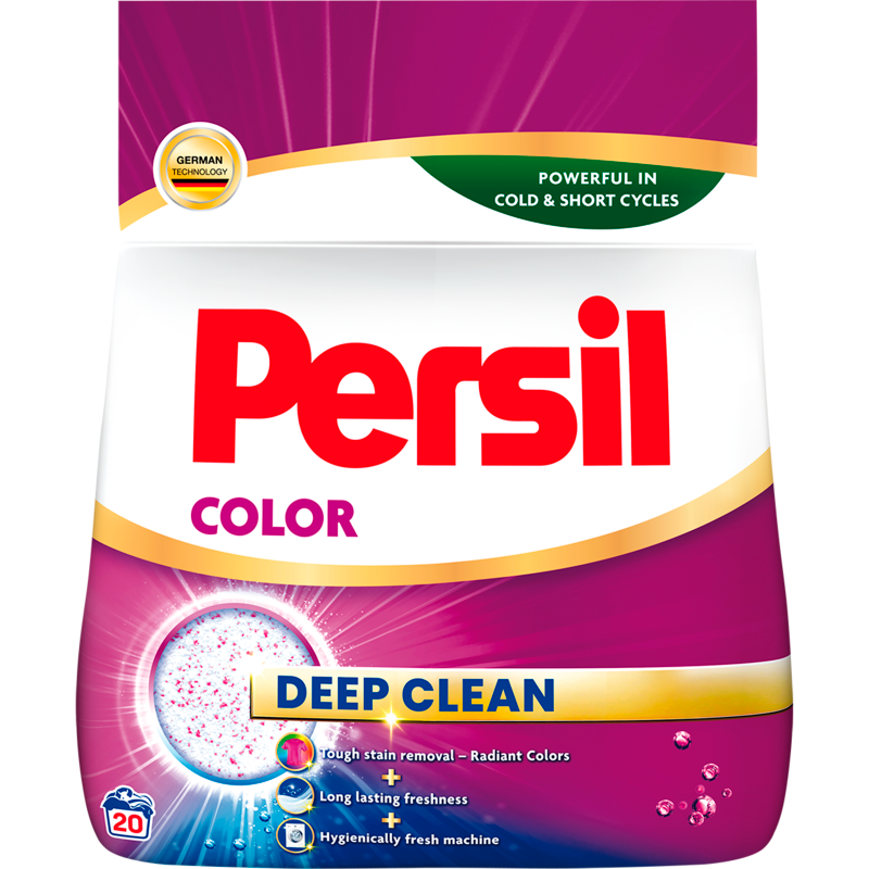 PERSIL Deep Clean Proszek do prania tkanin kolorowych 20 prań
