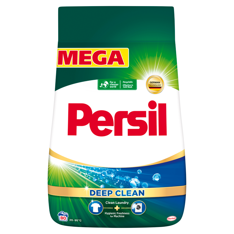 PERSIL Deep Clean Proszek do prania tkanin białych 80 prań