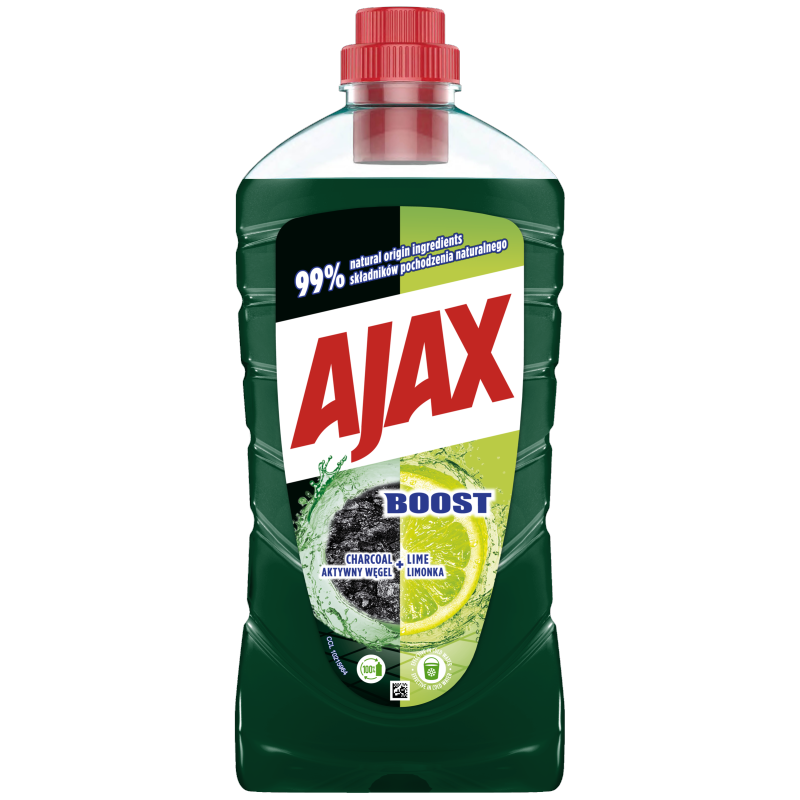 AJAX Boost Środek czyszczący aktywny węgiel i limonka