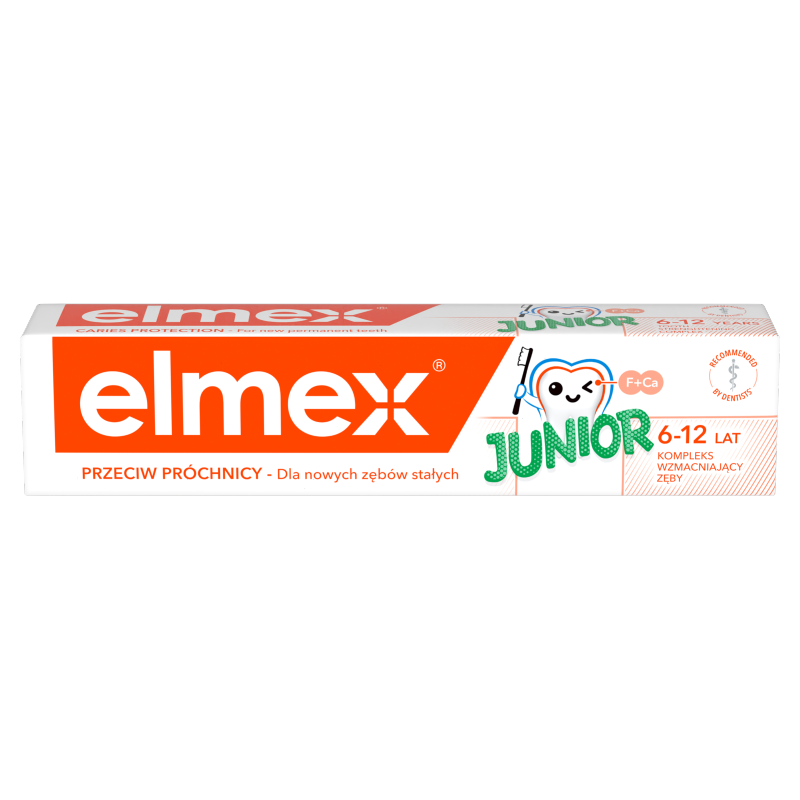 ELMEX Junior Pasta do zębów dla dzieci 6-12 lat frisco.pl