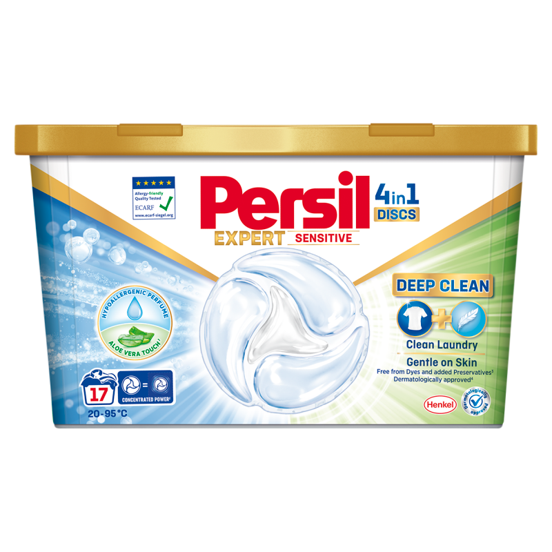 PERSIL Expert Sensitive Kapsułki do prania ubrań dziecięcych 17 szt.