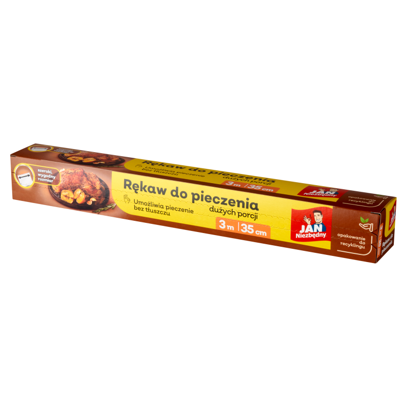 JAN NIEZBĘDNY Rękaw do pieczenia 3m (szerokość 35cm) frisco.pl