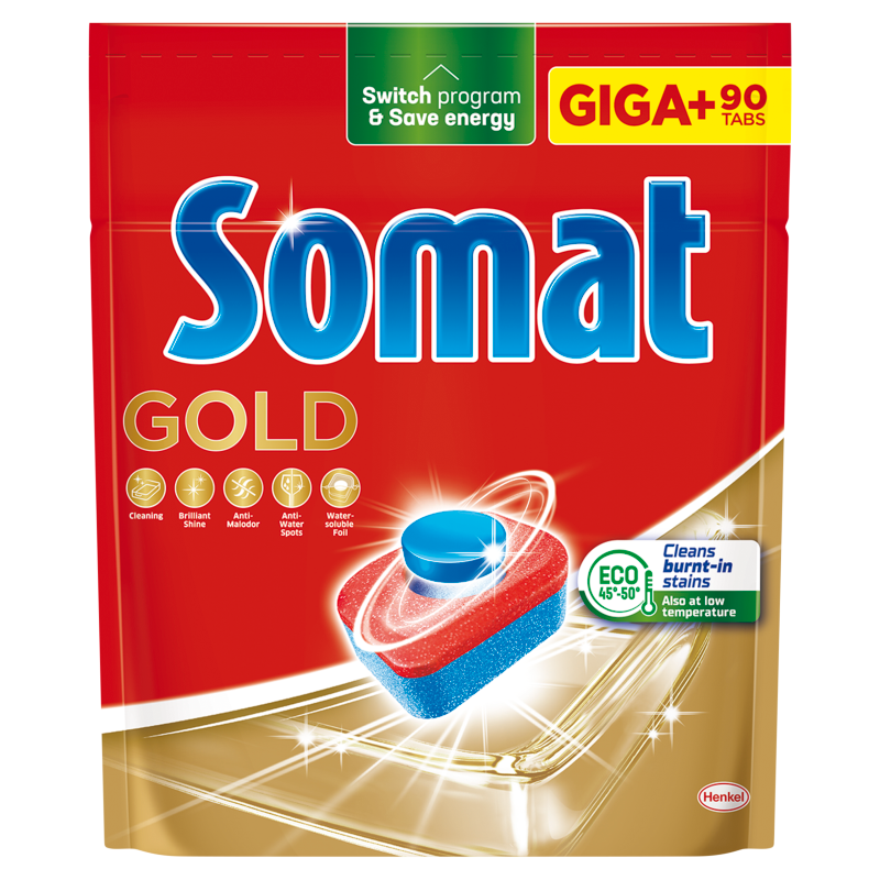 SOMAT Gold Tabletki do zmywarki 90 szt.