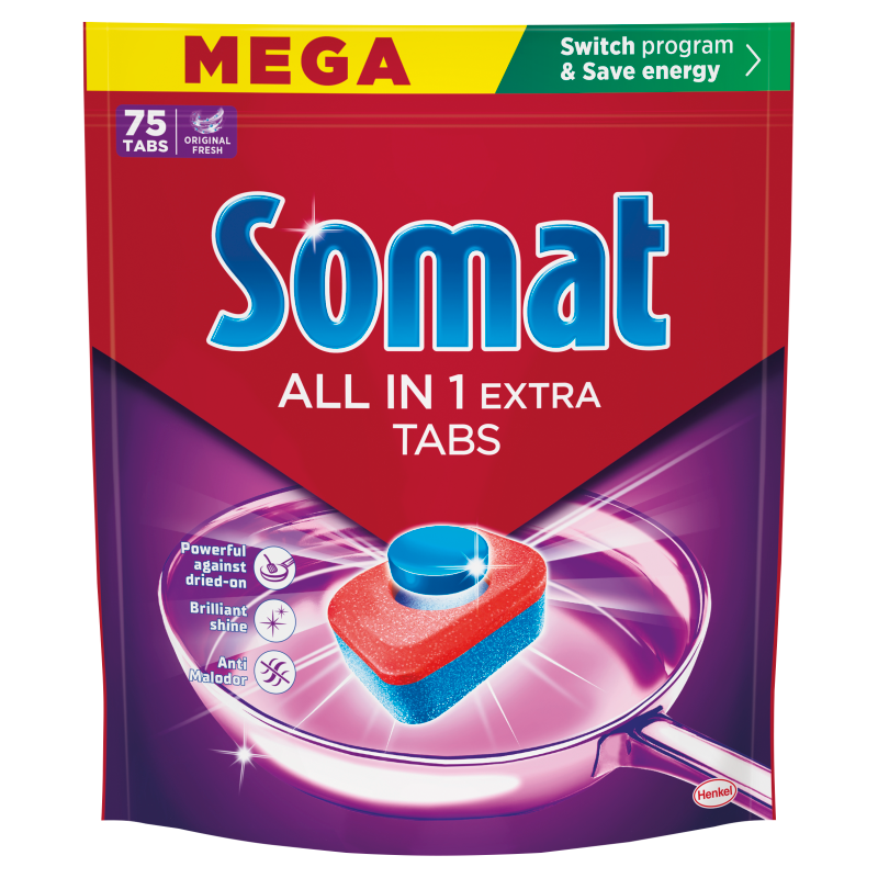 SOMAT All in 1 Tabletki do zmywarki 75 szt.