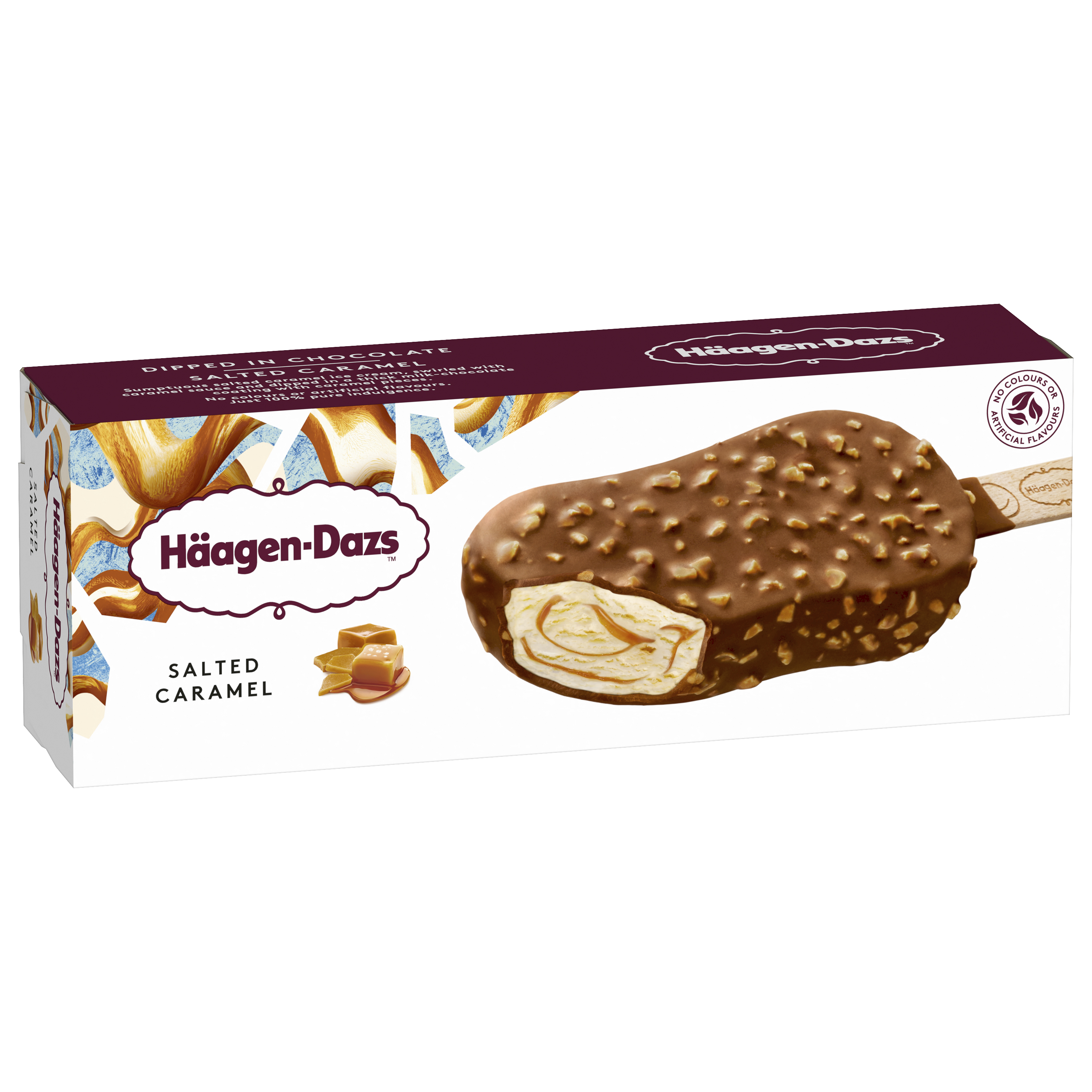 HAAGEN-DAZS Lody na patyku o smaku słonego karmelu