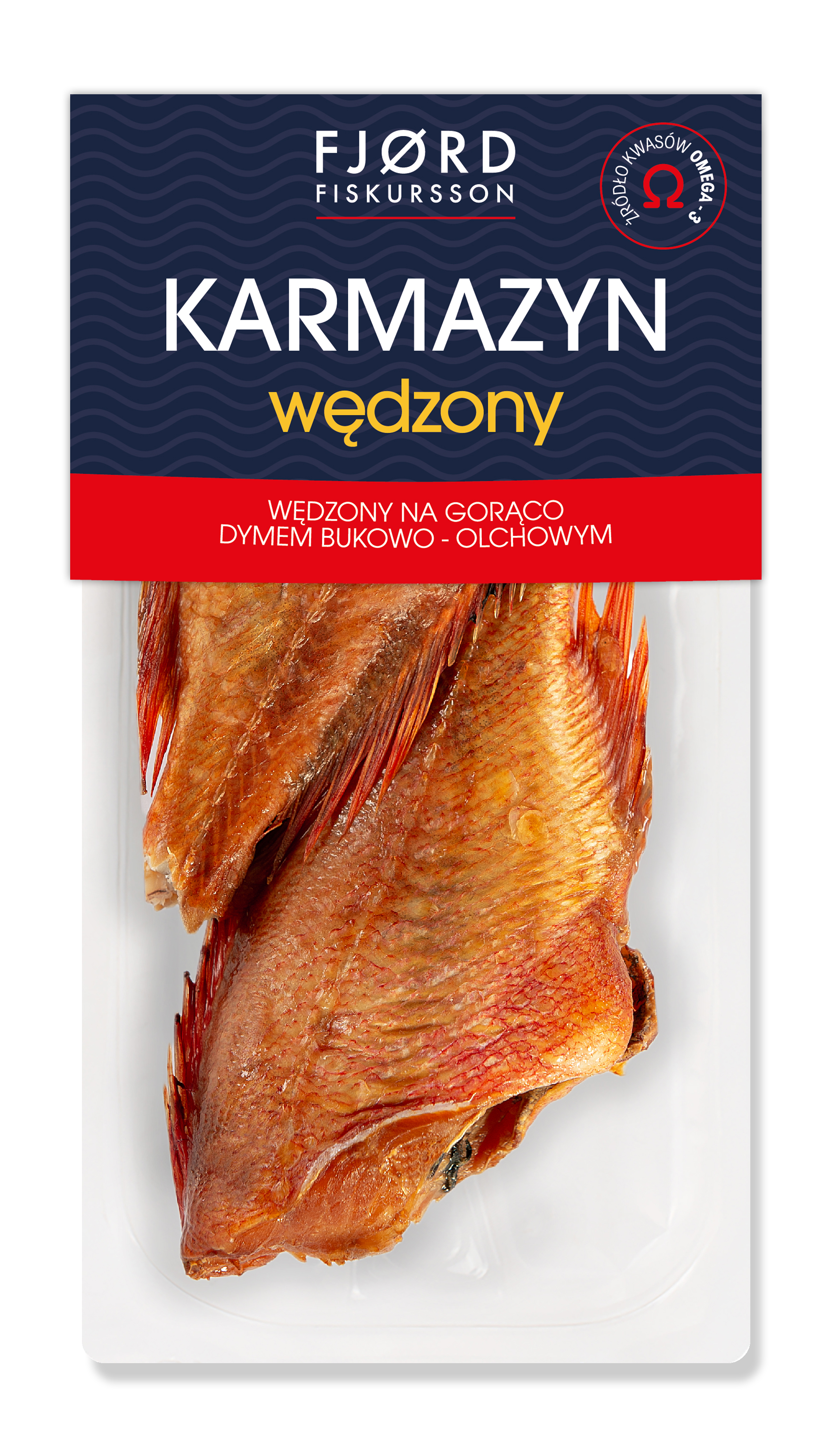 FJORD FISKURSSON Karmazyn tusza wędzona na gorąco (240g-360g)