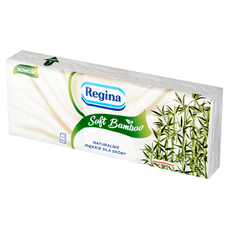 REGINA Chusteczki higieniczne Soft Bamboo 10x9szt.