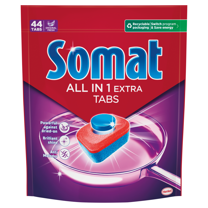 SOMAT All in 1 EXTRA Tabletki do zmywarki 44 szt.