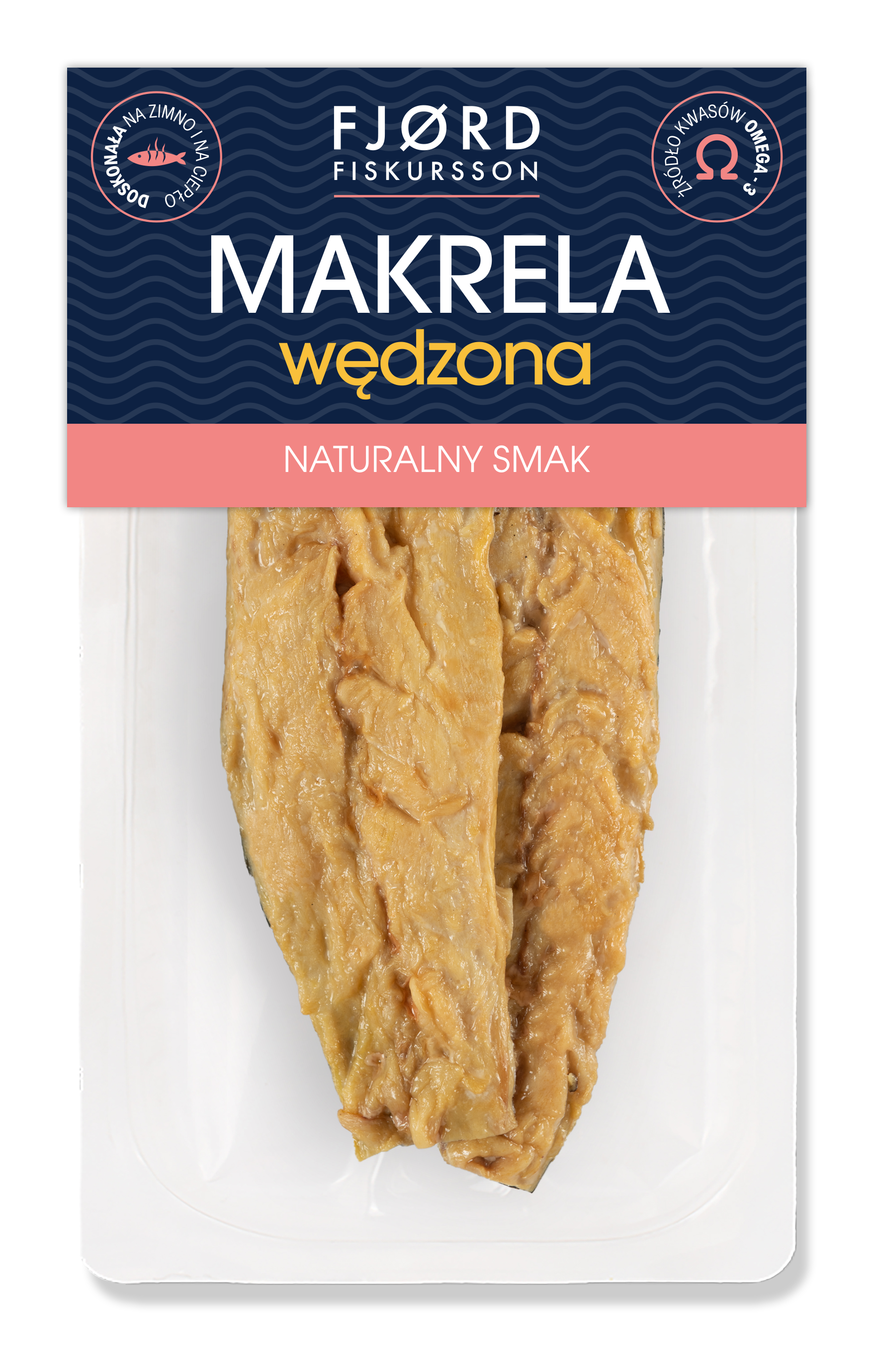 FJORD FISKURSSON Makrela wędzona filety naturalne (120g-180g)