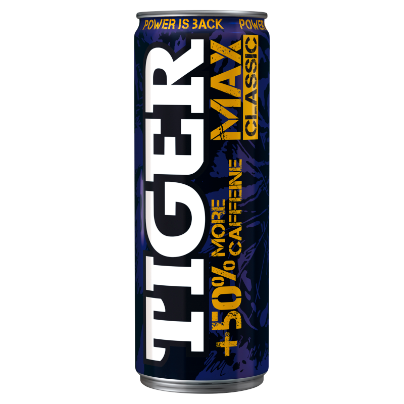TIGER Gazowany napój energetyzujący
