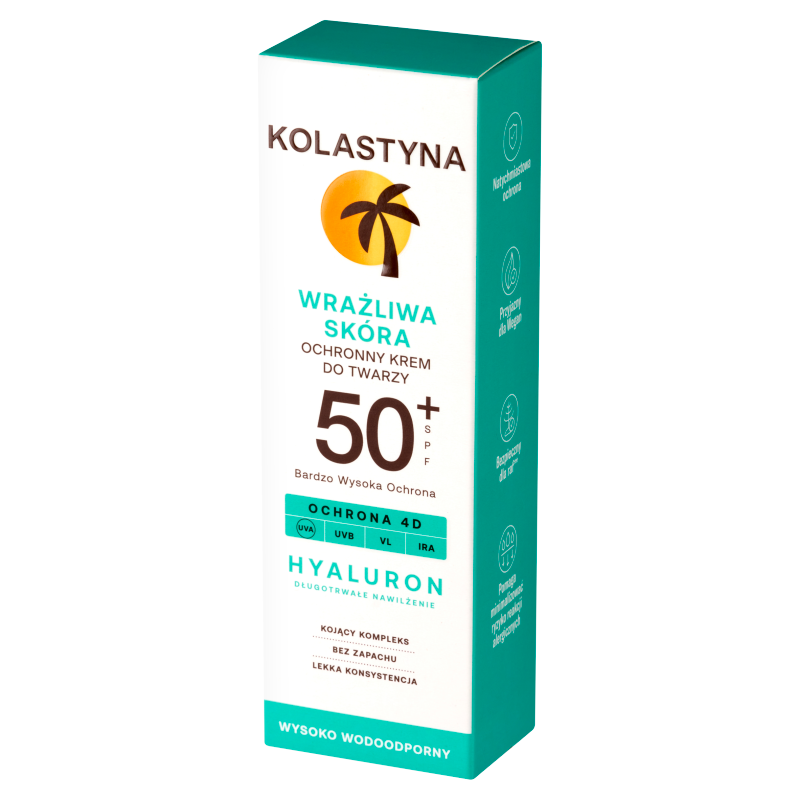 KOLASTYNA Wrażliwa Skóra Krem do twarzy SPF50+