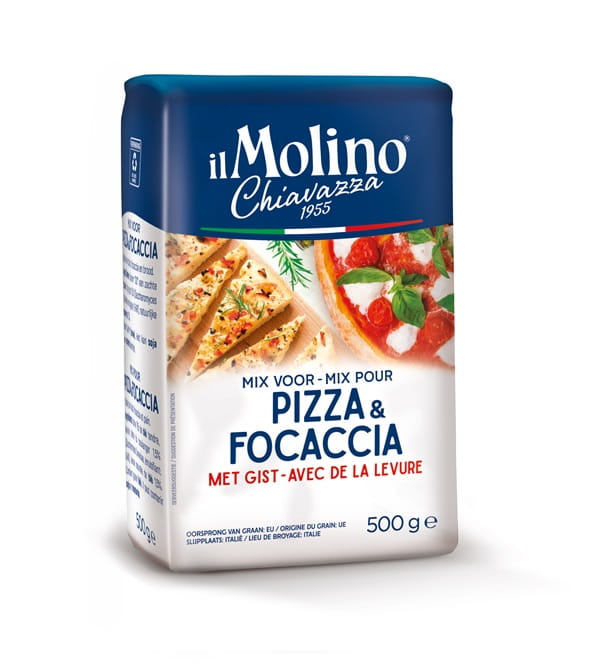 MOLINO CHIAVAZZA Mieszanka do pizzy i focacci (z mąką pszenną typ 00 i drożdżami)