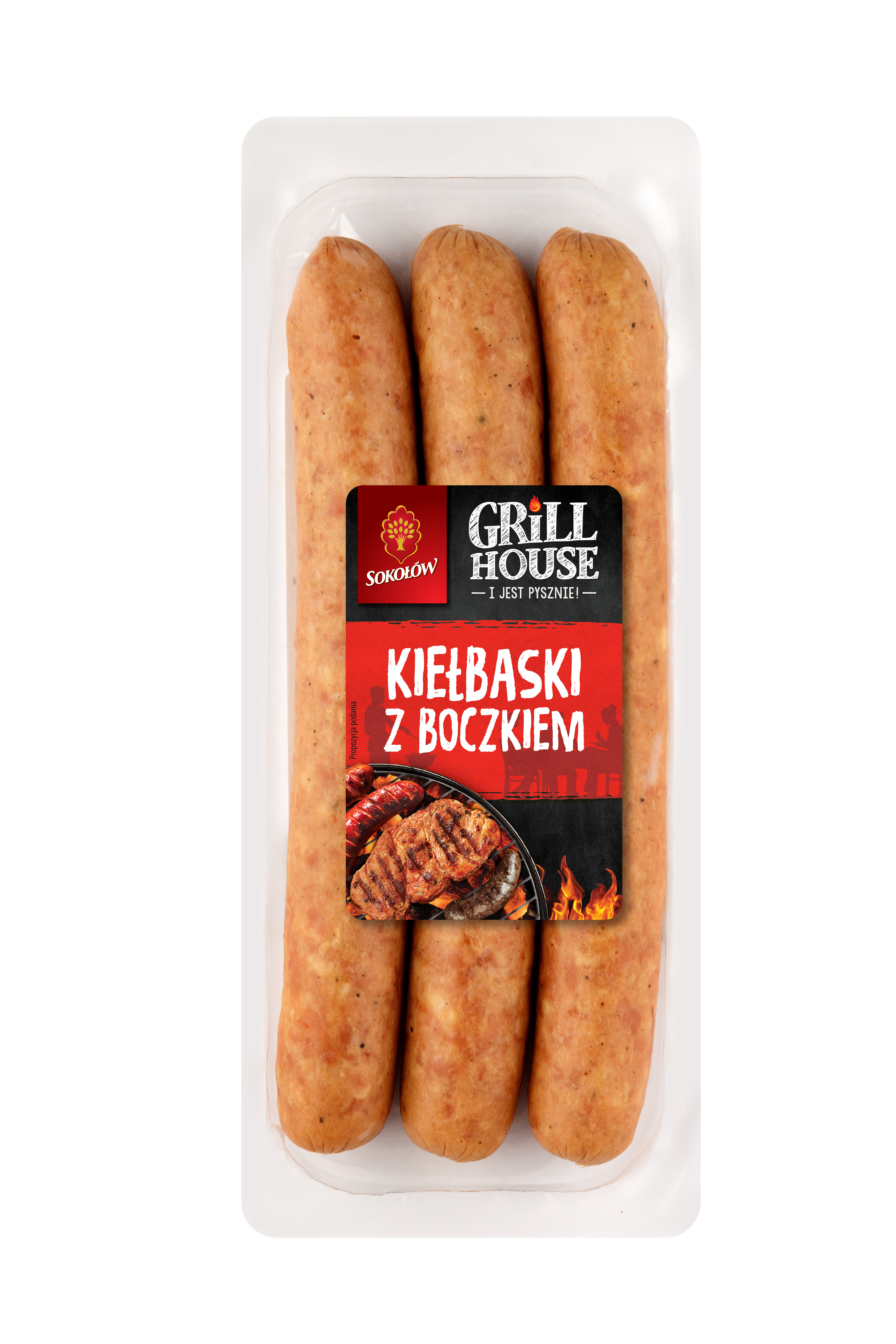 SOKOŁÓW Kiełbaski z boczkem
