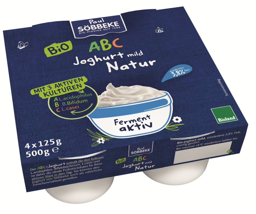 SOBBEKE Jogurt probiotyczny 'L2+B' BIO