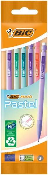 BIC Ołówek z gumką 5 szt.