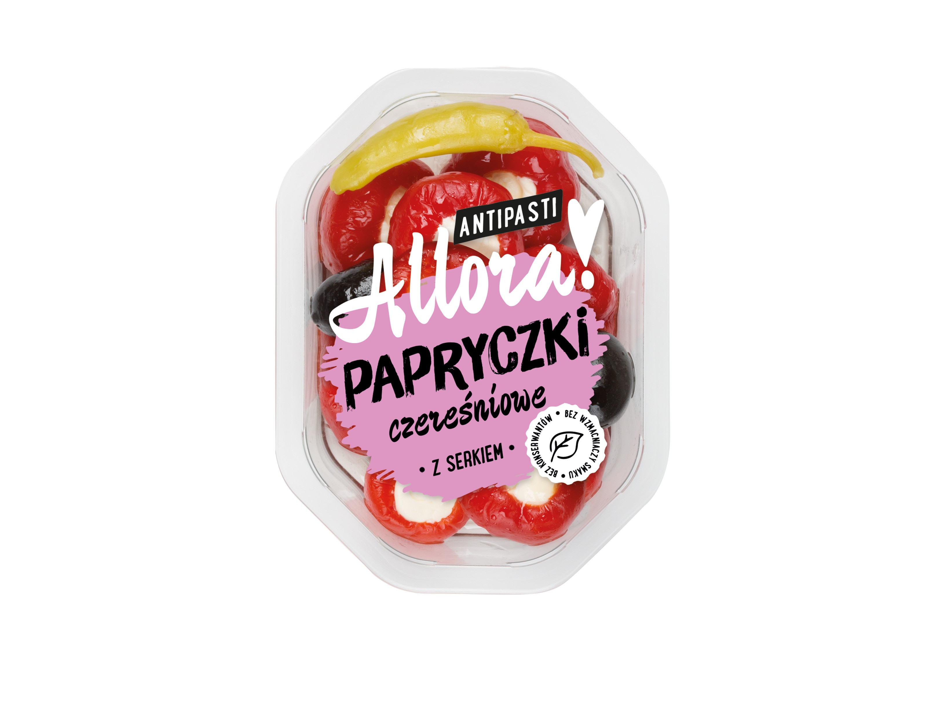 ALLORA Papryczki czereśniowe z serkiem