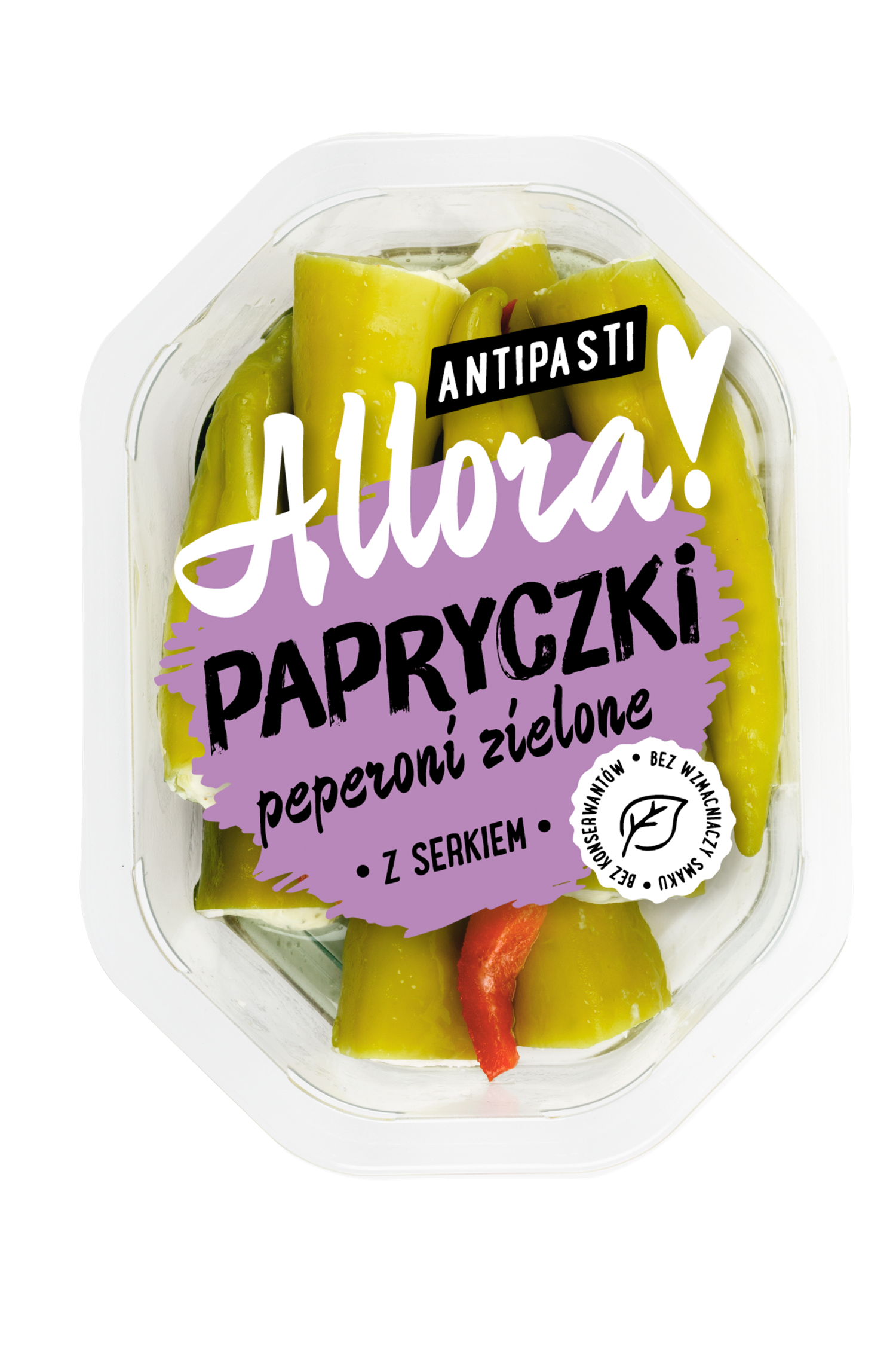 ALLORA Papryczki peperoni z serkiem