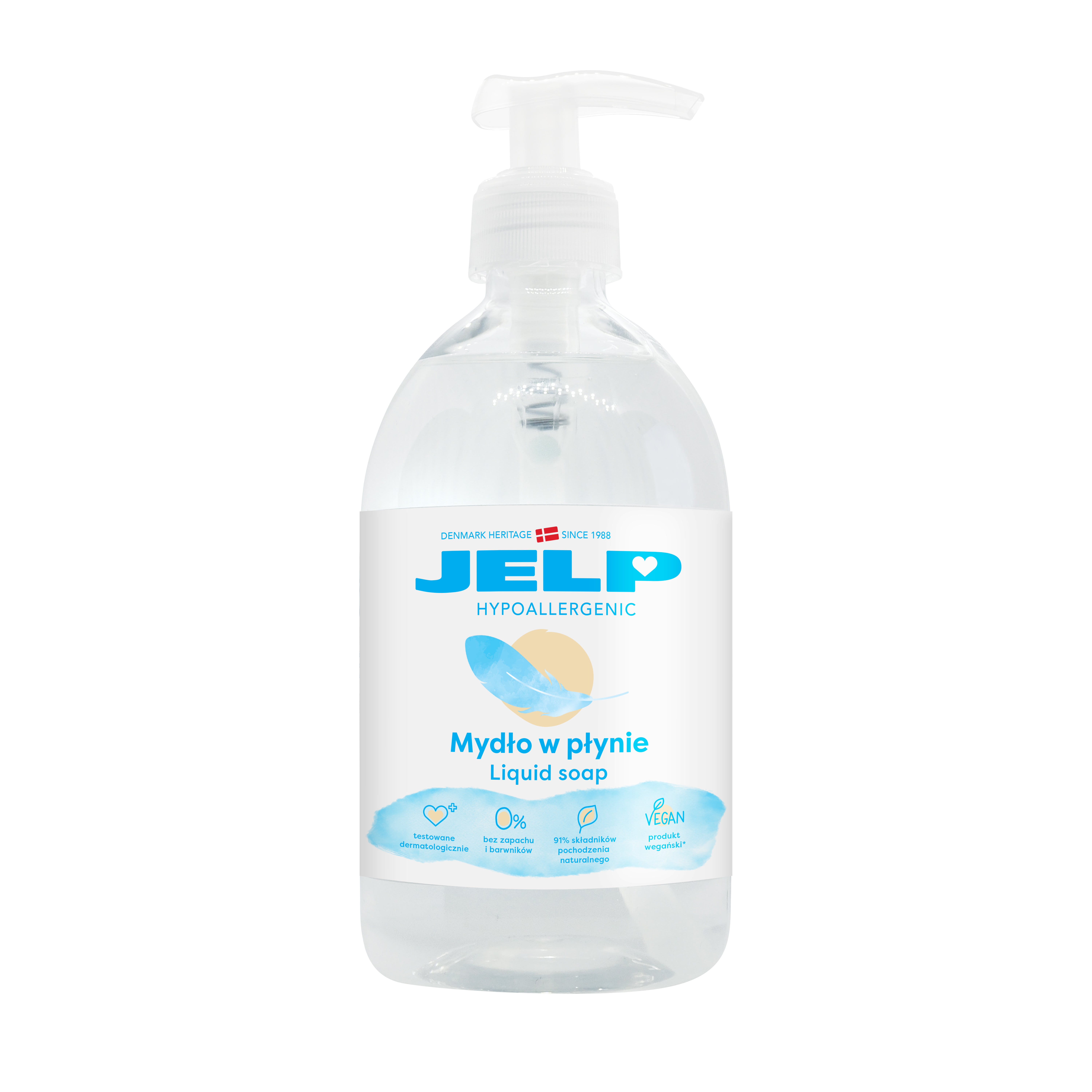 JELP 0+ Hipoalergiczne mydlo w płynie