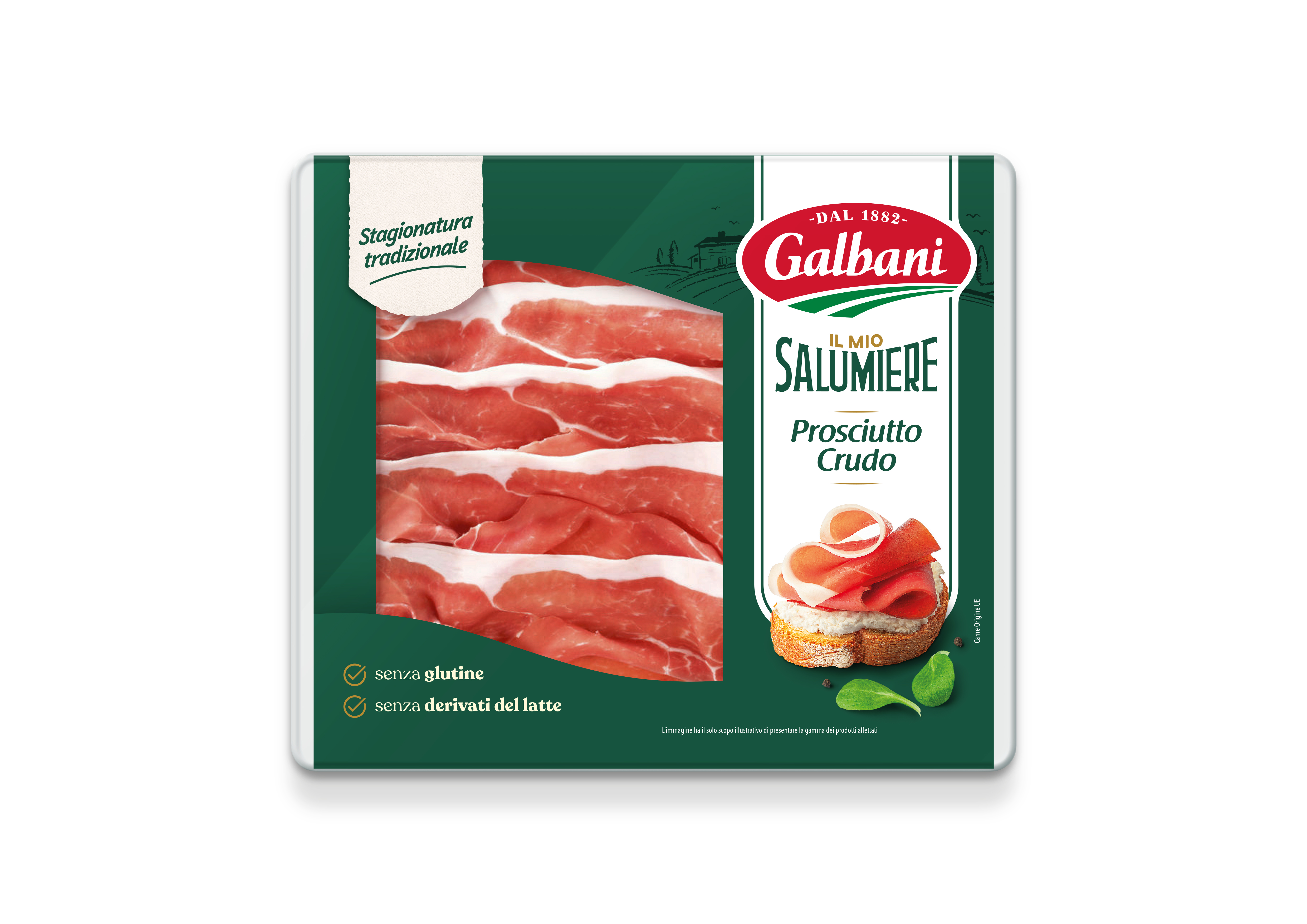 GALBANI Szynka prosciutto crudo frisco.pl